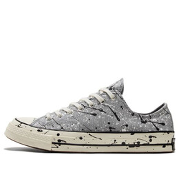 Кроссовки chuck 70 low 'archive paint splatter' Converse, серый a01172c | grey/white/black