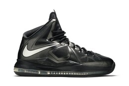 Кроссовки Nike LeBron 10 'Carbon', черный 541100 001 | black