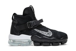 Кроссовки Nike Air VaporMax Premier Flyknit 'Black Metallic Silver', черный ao3241 002 | black