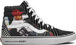 Кеды Vans Supreme x Comme des Garçons x SK8-Hi Reissue Harold Hunter, черный vn 0qg2eg7 | black