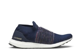 Кроссовки Adidas UltraBoost Laceless 'Collegiate Navy', синий cm8269 | blue