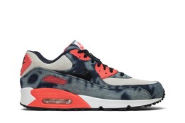Кроссовки Nike Atmos x Air Max 90 QS 'Bleached Denim', синий 700875 400 | blue