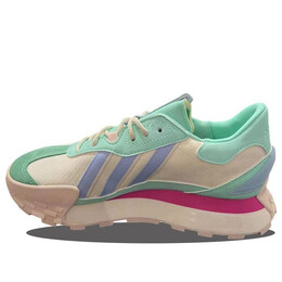 Кроссовки neo futro mixr shoes Adidas, бежевый hq4596 | beige / aqua green / pink