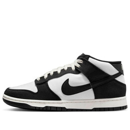 Кроссовки dunk mid 'panda' Nike, мультиколор dv0830-102 | sail/black/sail/black