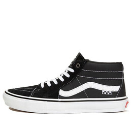 Кроссовки skate grosso mid 'black' Vans, черный vn0a5fcg625 | black/white