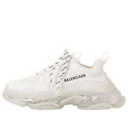 Кроссовки triple s sneaker 'clear sole - white' Balenciaga, белый 541624w2fb19000 | white
