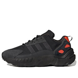 Кроссовки оригинал zx 22 boost Adidas, черный gx7007 | core black/carbon/solar red