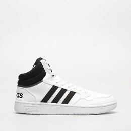 Кроссовки высокие Adidas Hoops 3.0, белый / черный 507861 | czarny