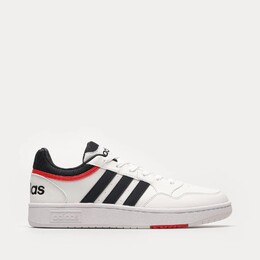 Кроссовки Adidas Hoops 3.0 на шнурках, белый / черный 470764 | biały