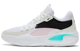Кроссовки Puma Court Rider Summer Days, белый/черный/синий/розовый 195662-02