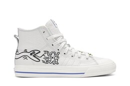 Кроссовки Adidas Keith Haring x Nizza High RF 'Pop Art', белый ee9297 | white