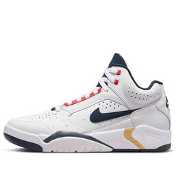 Кроссовки air flight lite mid Nike, белый dj2518-102 | white/blue