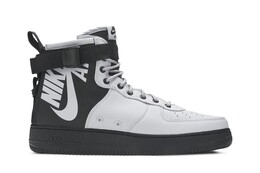 Кроссовки Nike SF Air Force 1 Mid 'Wolf Grey', серый 917753 009 | grey