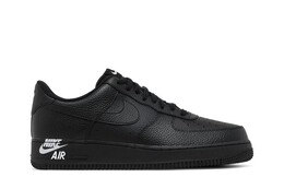 Кроссовки Nike Air Force 1 Low '07 Leather 'Emblem', черный aj7280 002 | black