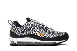 Кроссовки Nike Air Max 98 'All Over Print', черный aq4130 100 | black