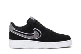 Кроссовки Nike Air Force 1 '07 LV8 'Chenille Swoosh', черный 823511 014 | black