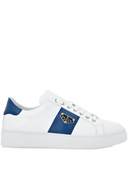 Philipp Plein кожаные кроссовки с логотипом, белый uadsusc0703ple075n | белый