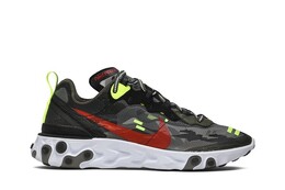 Кроссовки Nike React Element 87 'Camo', зеленый cj4988 200 | green