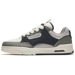 Кроссовки Anta AOJIE Skateboarding Shoes Men Low-top Cosmic Grey/Ivory White/Cloud Grey, серый/белый 112448040r-3 | cosmic grey/ivory white/cloud grey