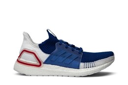 Кроссовки Adidas UltraBoost 19 'White Blue', белый ef1340 | white