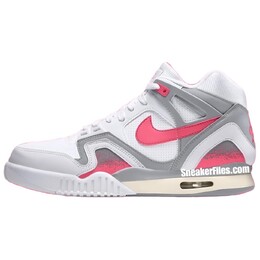 Кроссовки Nike Tech Challenge Vintage Basketball Shoes Men Mid-top White/Gray, белый/серый fz9033-100 | white/gray