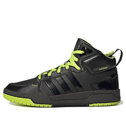 Кроссовки нео Adidas, черный id1491 | black/green