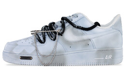 Кроссовки Nike Air Force 1 Skateboarding Shoes Men Low-top White, белый/серый cw2288-111(team41-威尼斯水道) | white/gray