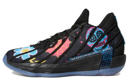Кроссовки Adidas Dame D lillard 7 Gca Day of the Dead, мультиколор fz3189