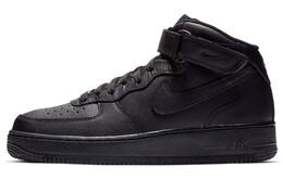 Кроссовки Nike Air Force 1 Mid "Triple Black" cw2289-001