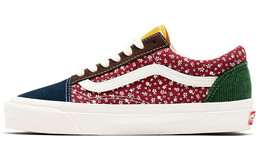 Кроссовки Vans Style 36 Lightweight Cozy Skateboarding Shoes Unisex Blue Green Red vn0a4bvq448