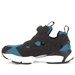 Кроссовки instapump fury og hollow out shock absorption non-slip shoes/sneakers blue black white splicing Reebok, синий gy2725 | blue/black/white