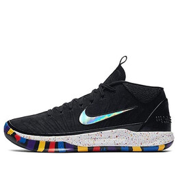 Кроссовки kobe ad mid Nike, черный aj6921-001 | black/silver