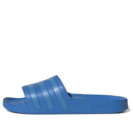 Кроссовки adilette aqua slides Adidas, синий gz5866 | blue rush / sky rush / blue rush
