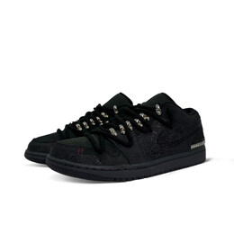 Баскетбольные кроссовки Air 1 Vintage Men Low-top Black/Grey Jordan fd8635-001(team291-黑武士) | black gray
