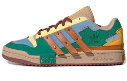 Кроссовки Melting sadness x Adidas Forum Low Patchwork, бежевый/мультиколор gw8725