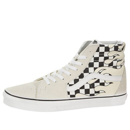 Кроссовки sk8-hi 'checkerboard flame' Vans, белый vn0a38gerx7 | white