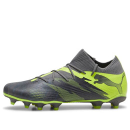 Кроссовки future match 7 fg ag 'rush pack' Puma, серый 107842-01 | strong grey/cool dark grey/electric lime