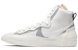 Кроссовки Nike Blazer Mid Sacai White Grey bv0072-100