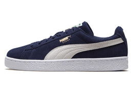 Кроссовки Puma Suede Classic + Peacoat-White 356568-51