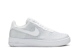 Кроссовки Nike Air Force 1 Flyknit Low 2.0 'Pure Platinum', белый av3042 100 | white