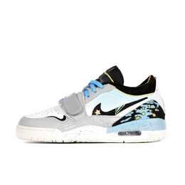 Баскетбольные кроссовки Legacy 312 Vintage Men Low-Top Blue/Grey/Black Jordan hq1190-101(team186-星河期许) | peacock blue