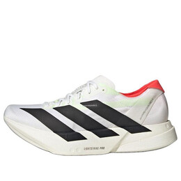 Кроссовки adizero adios pro 4 'white black' Adidas, белый jr1094 | cloud white/core black/silver metallic