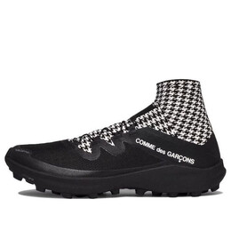 Кроссовки comme des garcons x cross 'black whote' Salomon, черный 416812 / l41681200 | black/white