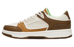 Мужские кроссовки для скейтбординга Champion All Weather Series с низким верхом, коричневые/белые/желтые Anta 112318011a-3