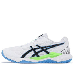 Кроссовки гель тактик 12 Asics, белый 1073a058-102 | white/lime burst