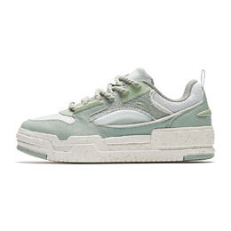 Кроссовки Anta Skateboarding Shoes Men Low-top Light Blue-grey/hydroxide-green, зеленый 912428001-7 | light blue-grey/hydroxide-green