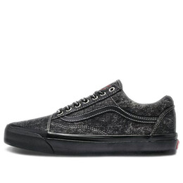 Кроссовки raised by wolves x og old skool lx 'acid wash denim' Vans, черный vn0a4p3x00u | black