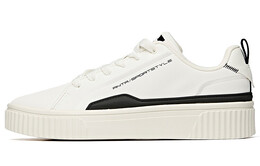 Кроссовки Anta Skateboard Shoes Men Low-Top Ivory White Black 11948081-2