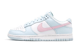 Кроссовки Nike Dunk Skateboard Shoes Men Low-Top Blue White dv0833-104(team140-海盐蜜桃) | blue/white
