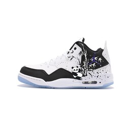 Баскетбольные кроссовки Courtside 23 Vintage Men Low-Go Black/White Jordan ar1000-104(team502-竹子熊猫) | black/white